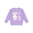 thumbnail image 1 of Inktastic Somebunny is Three-third Birthday Bunny Toddler Sweatshirt, 1 of 4