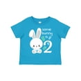 thumbnail image 1 of Inktastic Somebunny is Two-Second Birthday Bunny Boys or Girls Toddler T-Shirt, 1 of 5