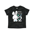 thumbnail image 1 of Inktastic Somebunny is Two-Second Birthday Bunny Boys or Girls Toddler T-Shirt, 1 of 5