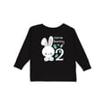 thumbnail image 1 of Inktastic Somebunny is Two-Second birthday bunny Boys or Girls Long Sleeve Toddler T-Shirt, 1 of 5