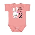 thumbnail image 1 of Inktastic Somebunny is Two-second Birthday Bunny Boys or Girls Baby Bodysuit, 1 of 5