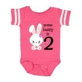 thumbnail image 1 of Inktastic Somebunny is Two-second Birthday Bunny Boys or Girls Baby Bodysuit, 1 of 5