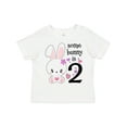 thumbnail image 1 of Inktastic Somebunny is Two-second Birthday Bunny Boys or Girls Toddler T-Shirt, 1 of 5