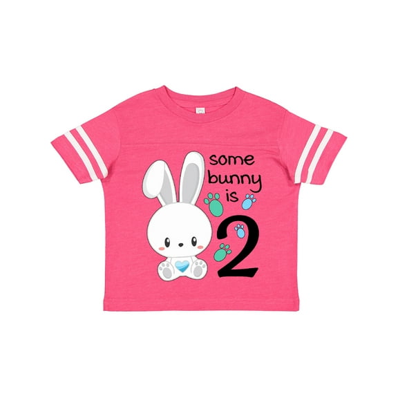 Inktastic Somebunny is Two-second Birthday Bunny Boys or Girls Toddler T-Shirt