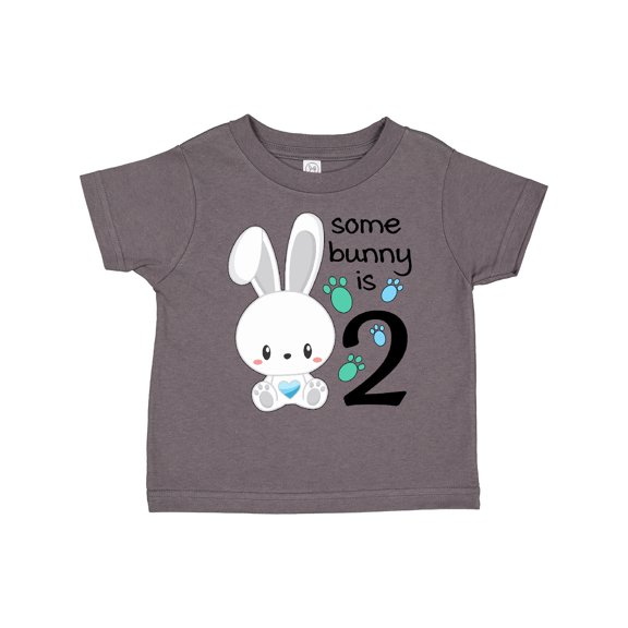 Inktastic Somebunny is Two-second Birthday Bunny Boys or Girls Toddler T-Shirt