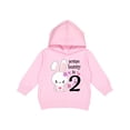thumbnail image 1 of Inktastic Somebunny is Two-second Birthday Bunny Toddler Hoodie, 1 of 4
