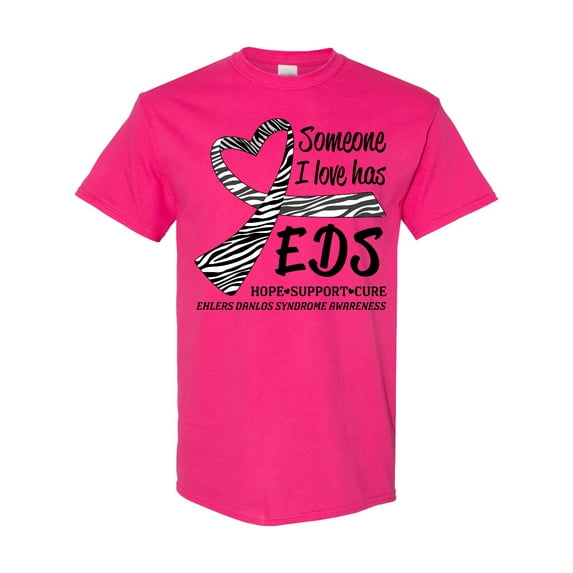 Inktastic Someone I Love Has Eds Ehlers Danlos Syndrome T-Shirt