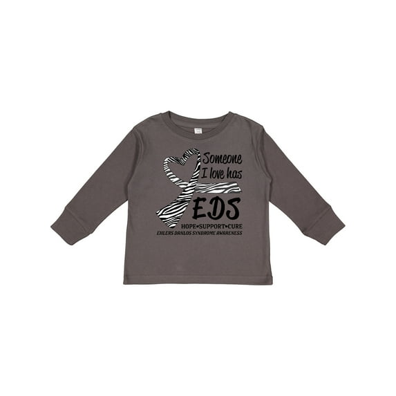 Inktastic Someone I Love has EDS- Ehlers Danlos Syndrome Boys or Girls Long Sleeve Toddler T-Shirt