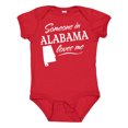 thumbnail image 1 of Inktastic Someone in Alabama Loves Me Boys or Girls Baby Bodysuit, 1 of 5