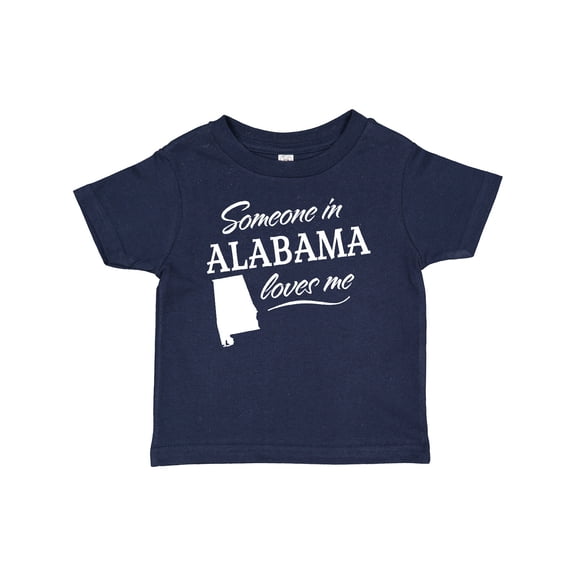 Inktastic Someone in Alabama Loves Me Boys or Girls Baby T-Shirt