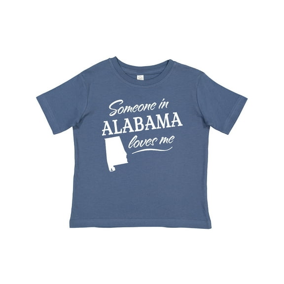 Inktastic Someone in Alabama Loves Me Boys or Girls Baby T-Shirt