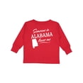 thumbnail image 1 of Inktastic Someone in Alabama Loves Me Boys or Girls Long Sleeve Toddler T-Shirt, 1 of 5