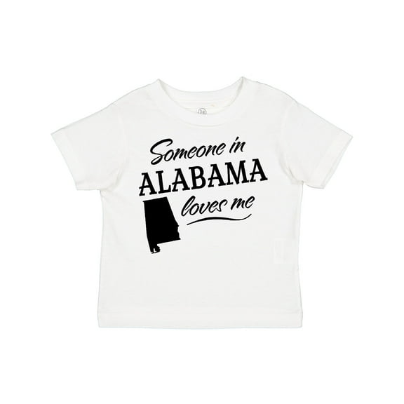 Inktastic Someone in Alabama Loves Me Boys or Girls Toddler T-Shirt