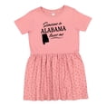 thumbnail image 1 of Inktastic Someone in Alabama Loves Me Girls Toddler Dress, 1 of 5