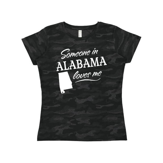 Inktastic Someone in Alabama Loves Me Women's T-Shirt