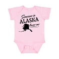 thumbnail image 1 of Inktastic Someone in Alaska Loves Me Boys or Girls Baby Bodysuit, 1 of 5