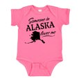 thumbnail image 1 of Inktastic Someone in Alaska Loves Me Boys or Girls Baby Bodysuit, 1 of 5