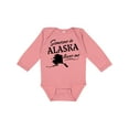 thumbnail image 1 of Inktastic Someone in Alaska Loves Me Boys or Girls Long Sleeve Baby Bodysuit, 1 of 5