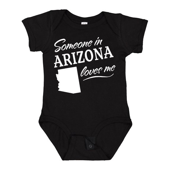 Inktastic Someone in Arizona Loves Me Boys or Girls Baby Bodysuit