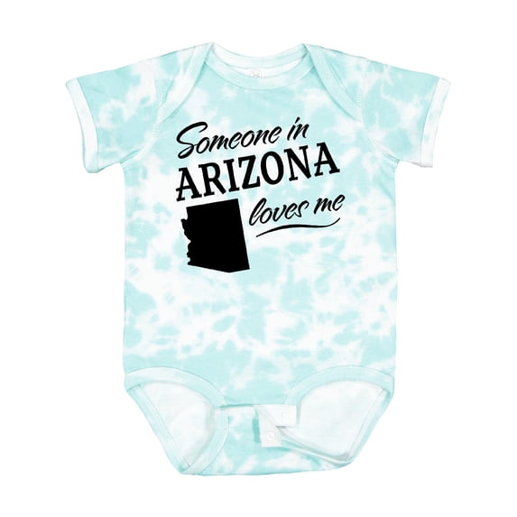 Inktastic Someone in Arizona Loves Me Boys or Girls Baby Bodysuit