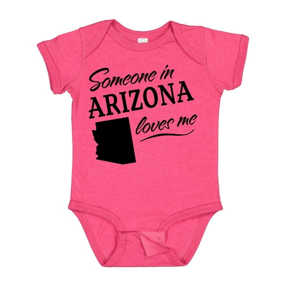 Inktastic Someone in Arizona Loves Me Boys or Girls Baby Bodysuit