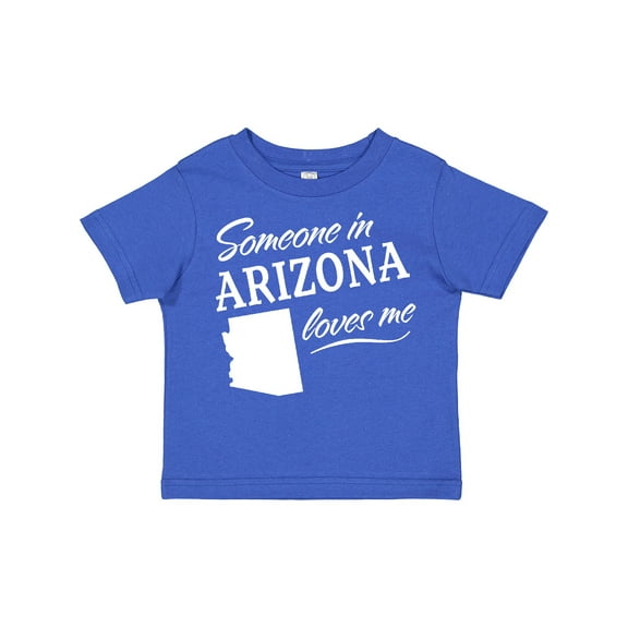 Inktastic Someone in Arizona Loves Me Boys or Girls Toddler T-Shirt