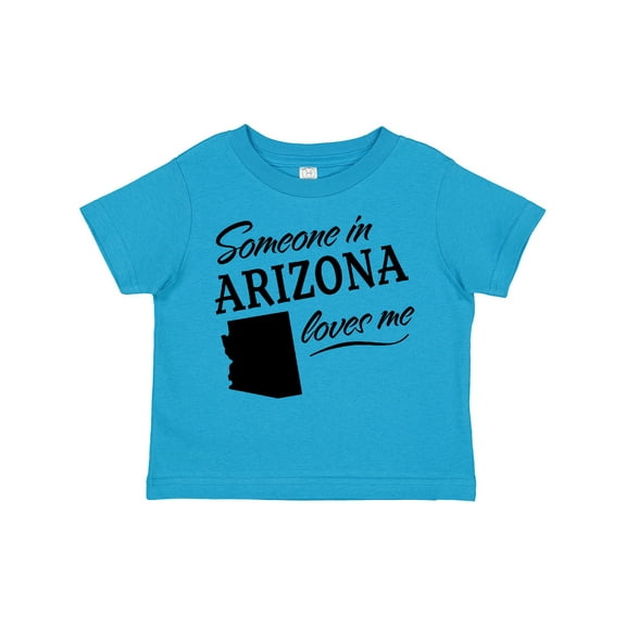 Inktastic Someone in Arizona Loves Me Boys or Girls Toddler T-Shirt