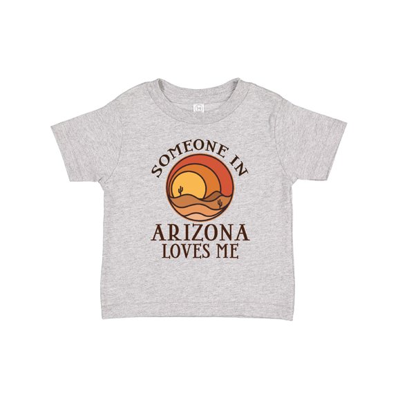 Inktastic Someone in Arizona Loves Me Boys or Girls Toddler T-Shirt