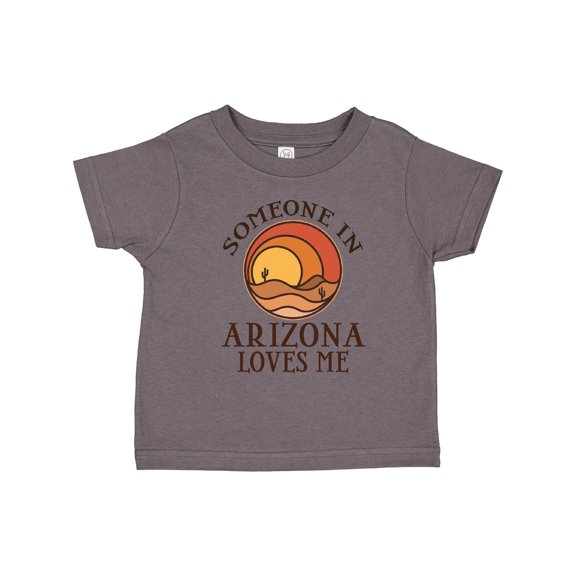 Inktastic Someone in Arizona Loves Me Boys or Girls Toddler T-Shirt
