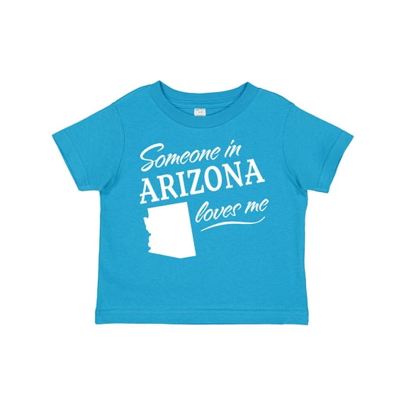 Inktastic Someone in Arizona Loves Me Boys or Girls Toddler T-Shirt