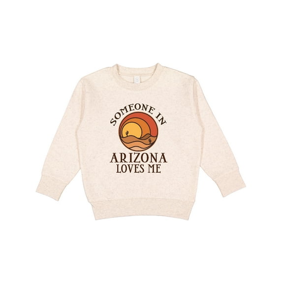 Inktastic Someone in Arizona Loves Me Toddler Sweatshirt