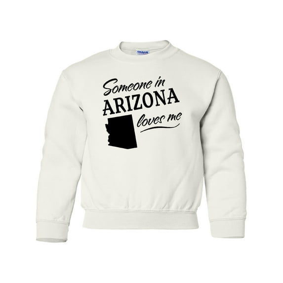 Inktastic Someone in Arizona Loves Me Youth Sweatshirt
