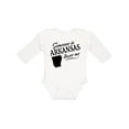 thumbnail image 1 of Inktastic Someone in Arkansas Loves Me Boys or Girls Long Sleeve Baby Bodysuit, 1 of 5