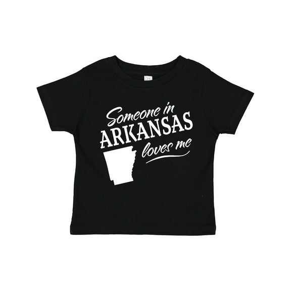 Inktastic Someone in Arkansas Loves Me Boys or Girls Toddler T-Shirt