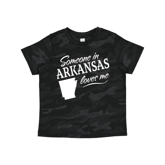 Inktastic Someone in Arkansas Loves Me Boys or Girls Toddler T-Shirt