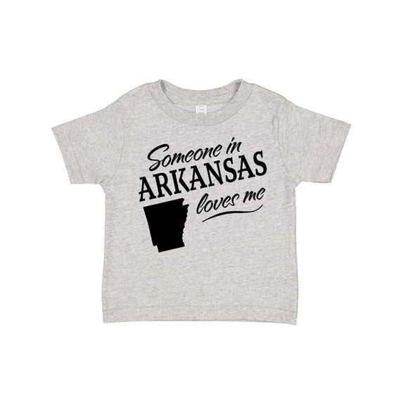 Inktastic Someone in Arkansas Loves Me Boys or Girls Toddler T-Shirt