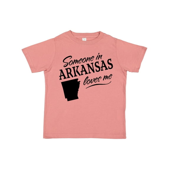 Inktastic Someone in Arkansas Loves Me Boys or Girls Toddler T-Shirt