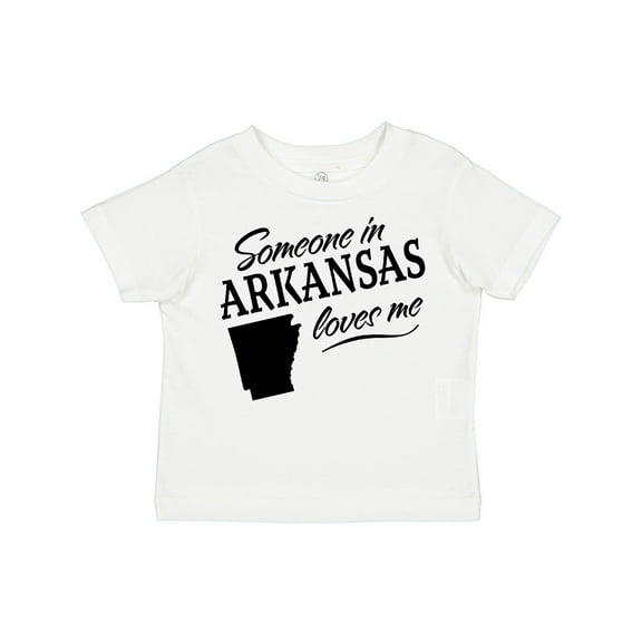 Inktastic Someone in Arkansas Loves Me Boys or Girls Toddler T-Shirt