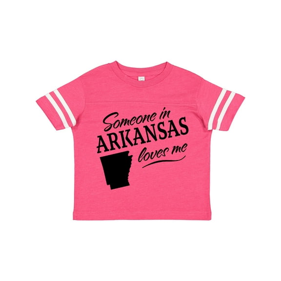 Inktastic Someone in Arkansas Loves Me Boys or Girls Toddler T-Shirt