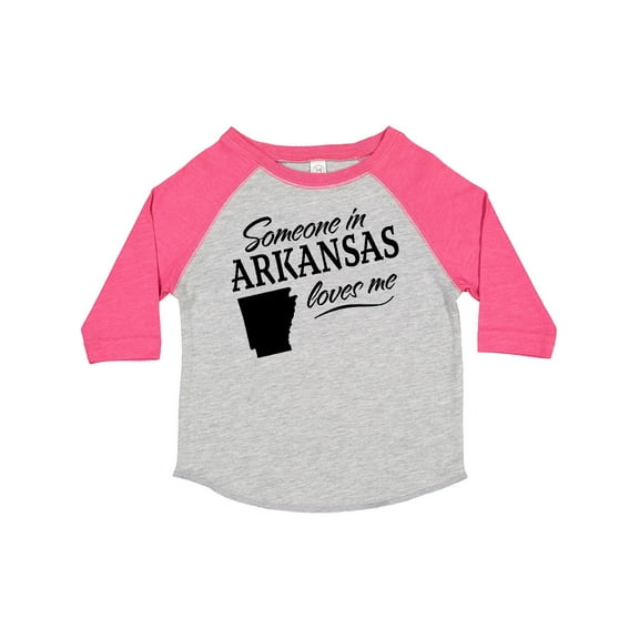 Inktastic Someone in Arkansas Loves Me Boys or Girls Toddler T-Shirt