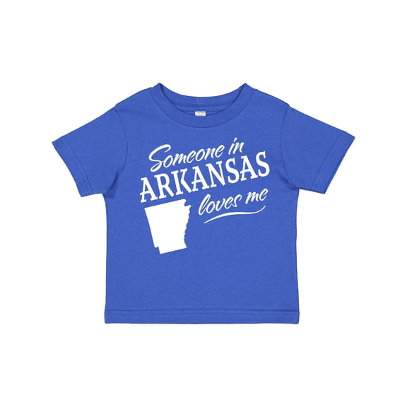 Inktastic Someone in Arkansas Loves Me Boys or Girls Toddler T-Shirt