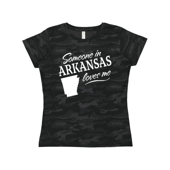 Inktastic Someone in Arkansas Loves Me Women's T-Shirt