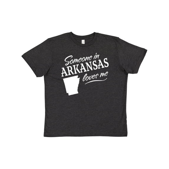 Inktastic Someone in Arkansas Loves Me Youth T-Shirt