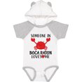 thumbnail image 1 of Inktastic Someone in Boca Raton Loves Me Boys or Girls Baby Bodysuit, 1 of 5