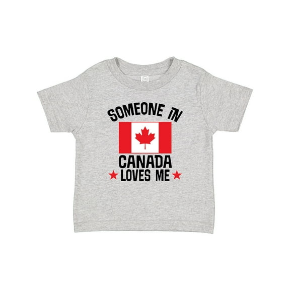 Inktastic Someone in Canada Loves Me Boys or Girls Baby T-Shirt