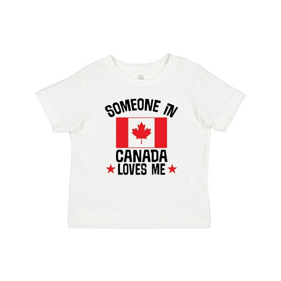 Inktastic Someone in Canada Loves Me Boys or Girls Baby T-Shirt