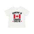 thumbnail image 1 of Inktastic Someone in Canada Loves Me Boys or Girls Toddler T-Shirt, 1 of 5