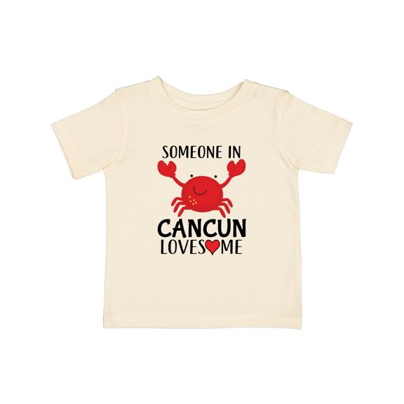 Inktastic Someone in Cancun Loves Me Boys or Girls Baby T-Shirt