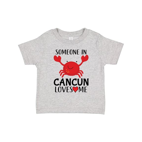 Inktastic Someone in Cancun Loves Me Boys or Girls Toddler T-Shirt