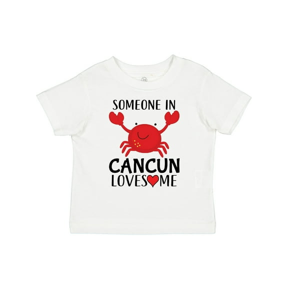 Inktastic Someone in Cancun Loves Me Boys or Girls Toddler T-Shirt